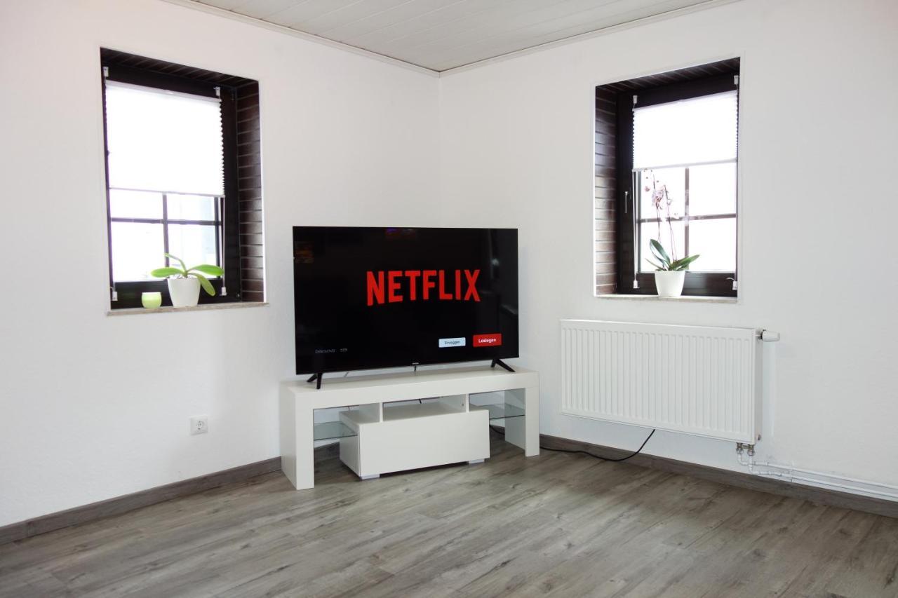 Happy-Homes Red - Up To 5 - Kueche - W-Lan - Netflix - Honig - Terrasse Altenstädt Exterior foto